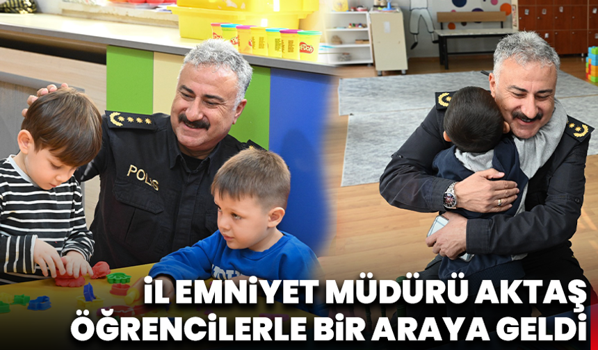 Manisa İl Emniyet Müdürü Aktaş öğrencilerle bir araya geldi