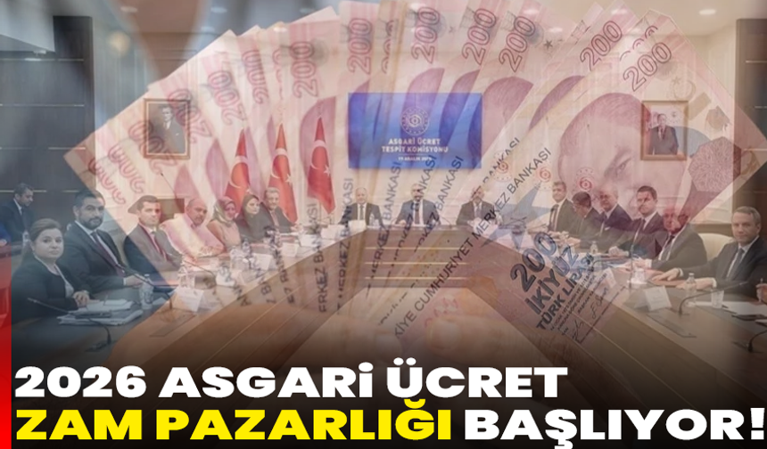 2026 asgari ücret pazarlığı başlıyor!
