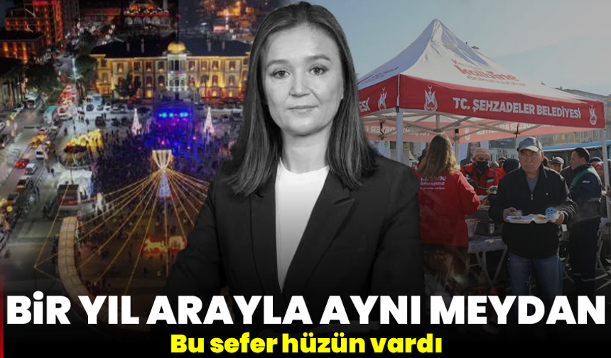 Bir yıl arayla aynı meydan: Bu sefer hüzün vardı