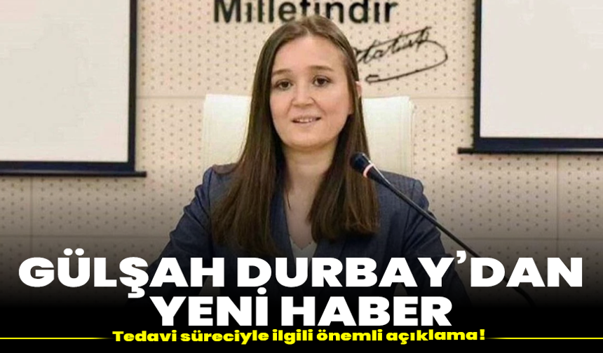 Gülşah Durbay’dan yeni haber: Tedavi süreciyle ilgili önemli açıklama!