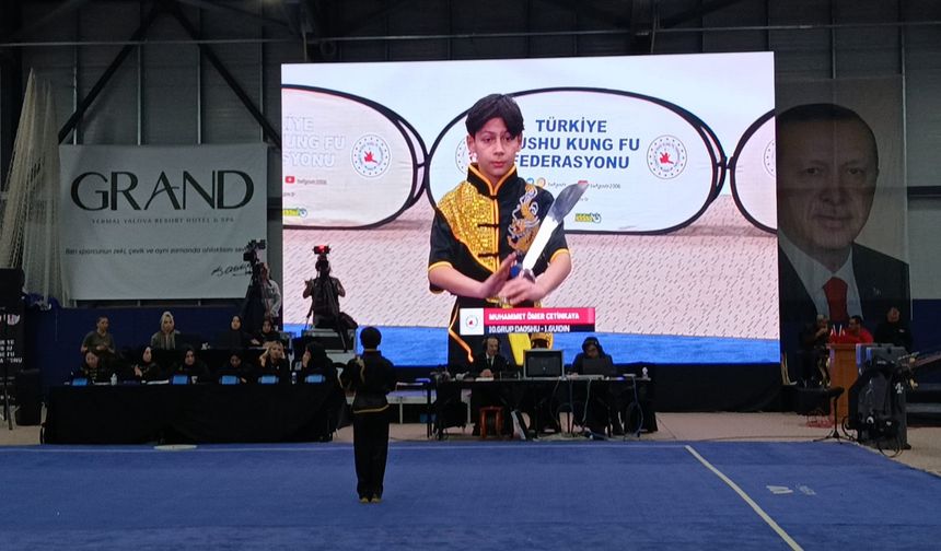 Manisalı Wushu sporcularından Yalova’da 9 madalya