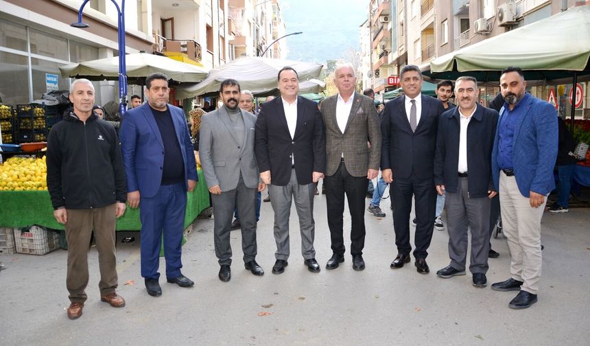 Başkan Dutlulu’dan Karaköy Pazaryeri’ne modernizasyon sözü