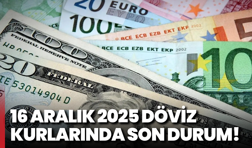 16 Aralık 2025 döviz kurlarında son durum