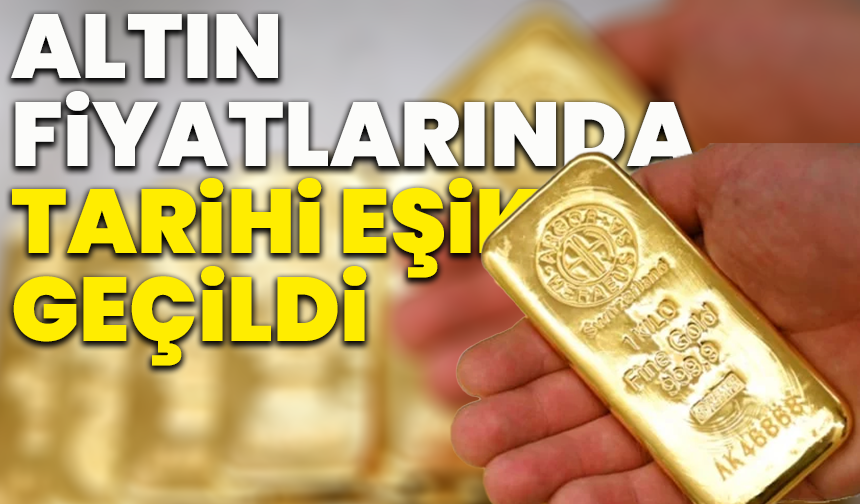 Altın Fiyatlarında Tarihi Eşik Geçildi: Gram Altın Artık 8 Bin Lira!
