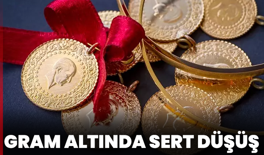 Gram altında sert düşüş: Altında dalgalanma büyüyor