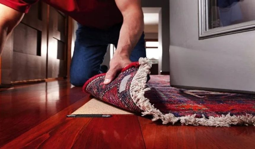 Meğer çözüm bu kadar basitmiş: Halının altına koyun, soğuk kesilsin