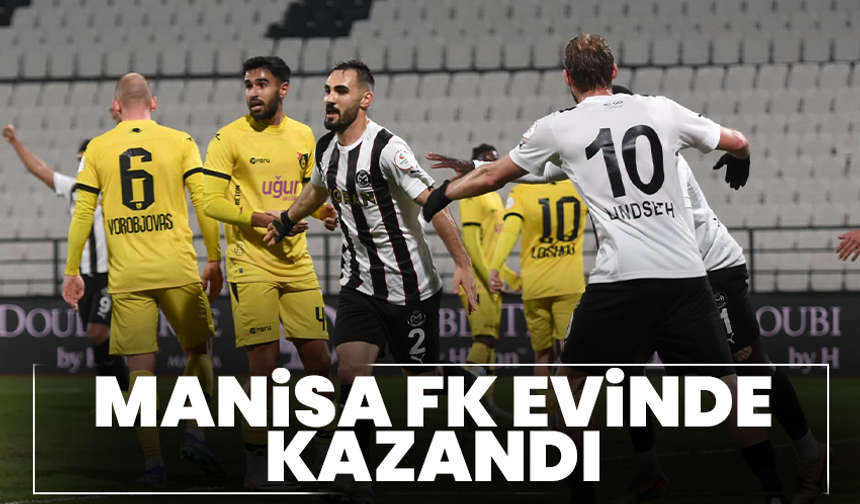 Manisa FK evinde kazandı: 1-0