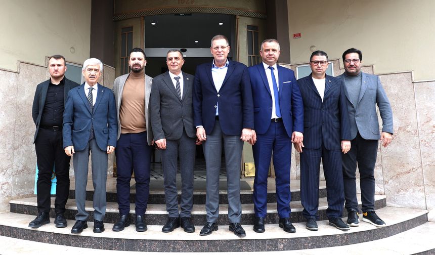 Başkan Şimşek’ten Manisa Ticaret Borsası’na ziyaret