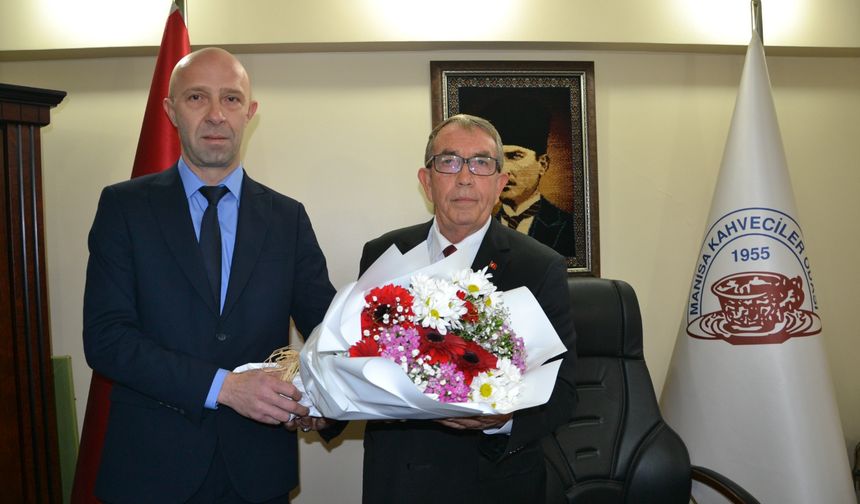 Manisa Kahveciler Esnaf Odası’nda yeni dönem resmen başladı