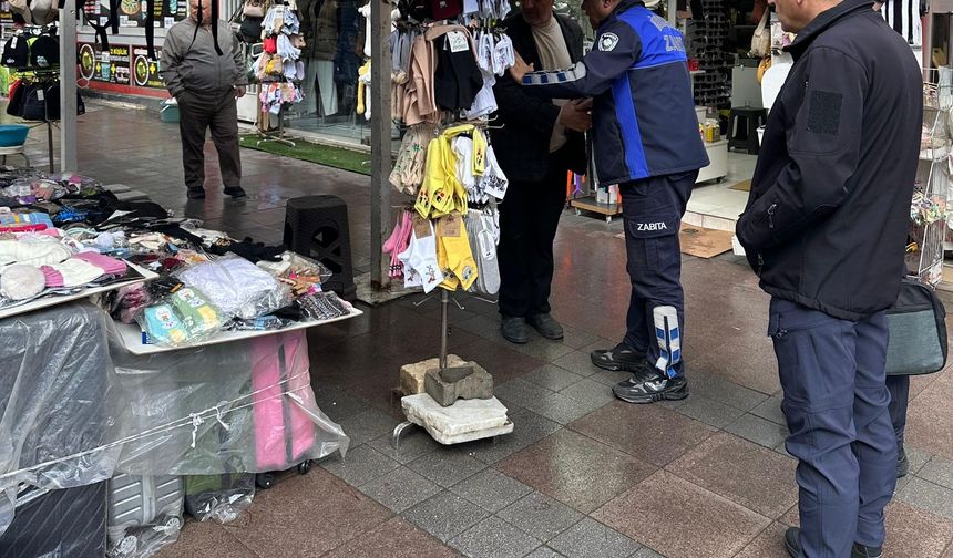 İşgallere Geçit Yok: Manisa’da Kaldırım Denetimleri Sürüyor