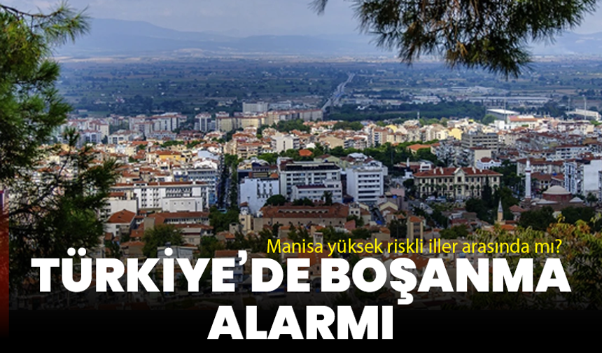 Türkiye’de boşanma alarmı: Manisa yüksek riskli iller arasında mı?