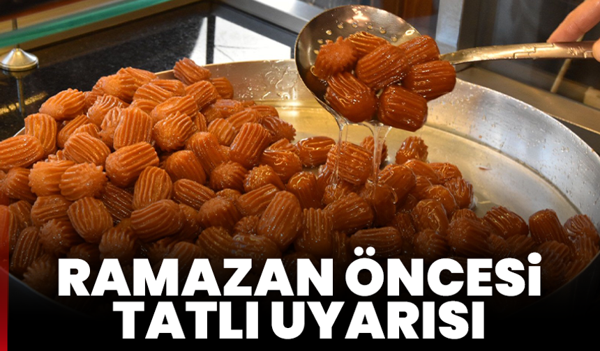 Manisa’da Ramazan Öncesi Tatlı Uyarısı: Merdiven Altı Üretime Dikkat