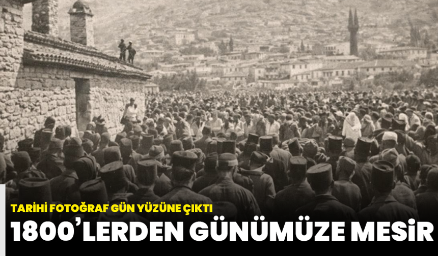 1800’lerden günümüze Mesir: Tarihi fotoğraf gün yüzüne çıktı
