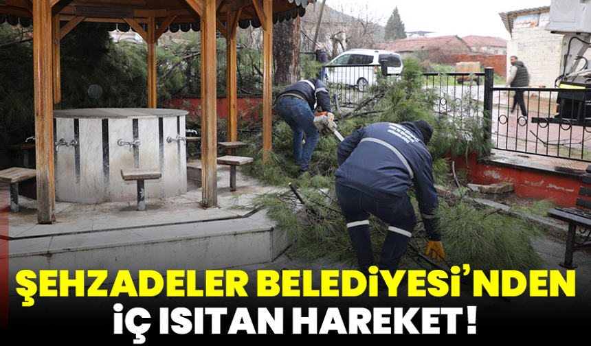 Şehzadeler Belediyesi’nden İç Isıtan Hareket!