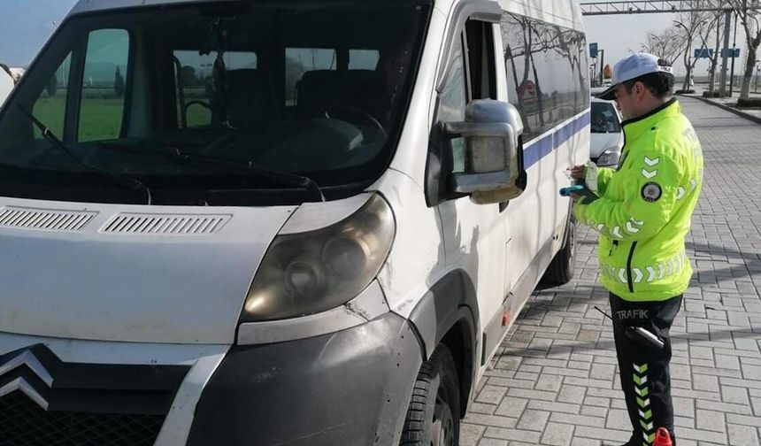 Manisa’da korsan taşımacılığa karşı sıkı denetim