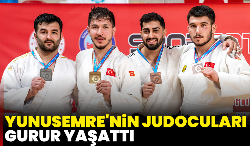 Yunusemre'nin Judocuları Gurur Yaşattı