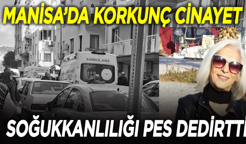 Manisa'da korkunç ölüm! Karısının uykusunda boğazını kesti