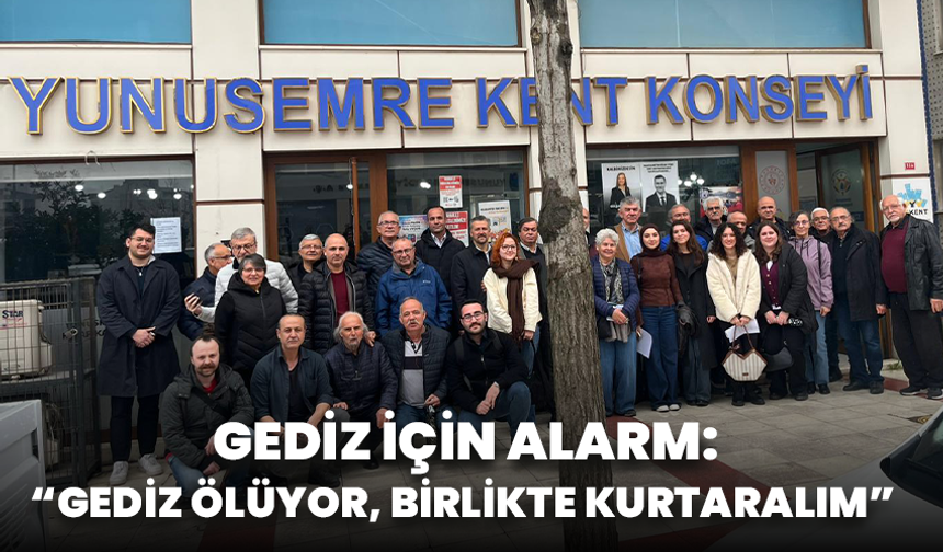 Gediz İçin Alarm: “Gediz Ölüyor, Birlikte Kurtaralım”