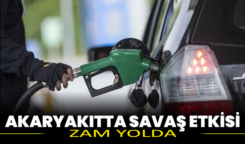 Akaryakıtta Savaş Etkisi: Zam Yolda