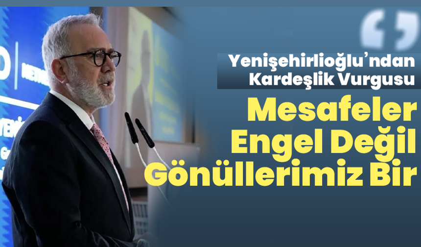 Hollanda’da Yenişehirlioğlu’ndan Birlik ve Kardeşlik Vurgusu: “Mesafeler Engel Değil, Gönüllerimiz Bir”