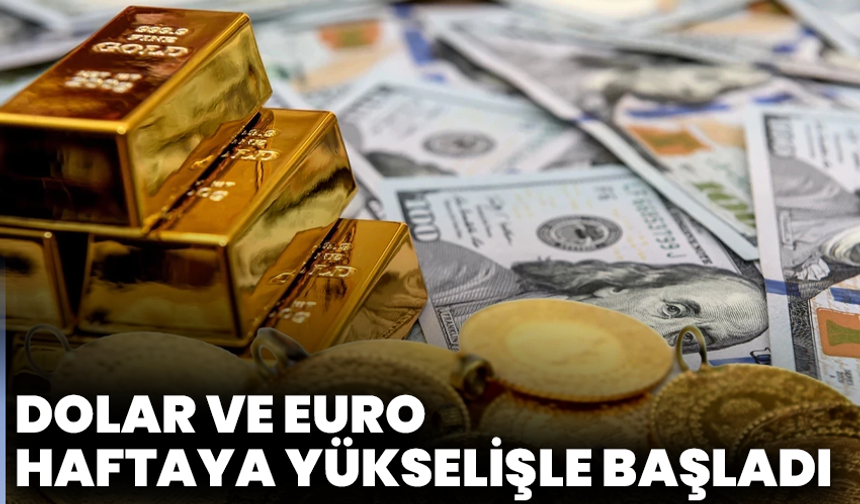 Dolar ve Euro Haftaya Yükselişle Başladı