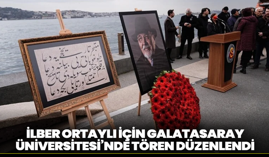 İlber Ortaylı için Galatasaray Üniversitesi’nde tören düzenlendi