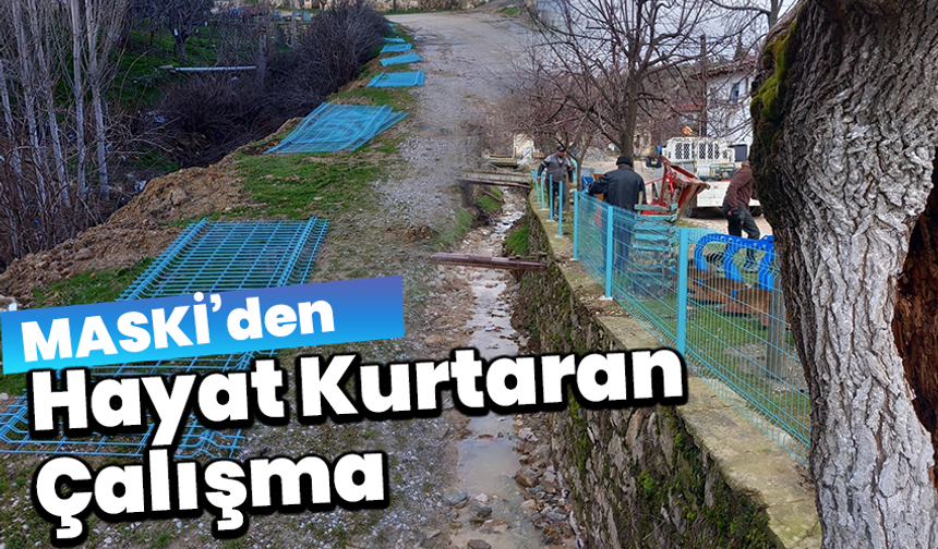 MASKİ’den Hayat Kurtaran Çalışma