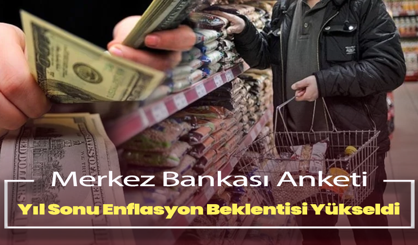 Merkez Bankası Anketi: Yıl Sonu Enflasyon Beklentisi Yükseldi