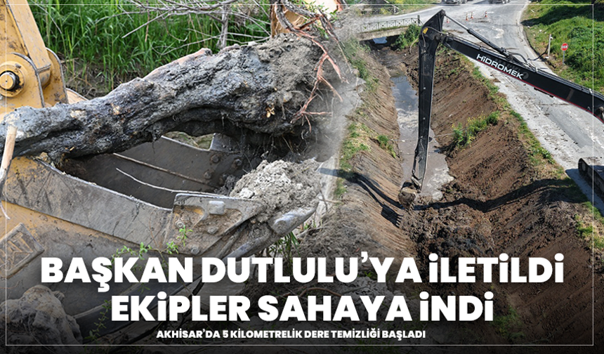 Başkan Dutlulu’ya İletildi, Ekipler Sahaya İndi