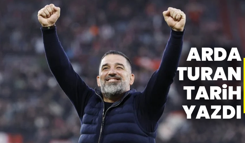 Arda Turan tarih yazdı: Avrupa’da yarı finale yükseldi