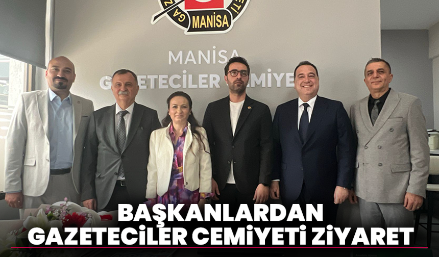 Başkanlardan Gazeteciler Cemiyeti Ziyaret
