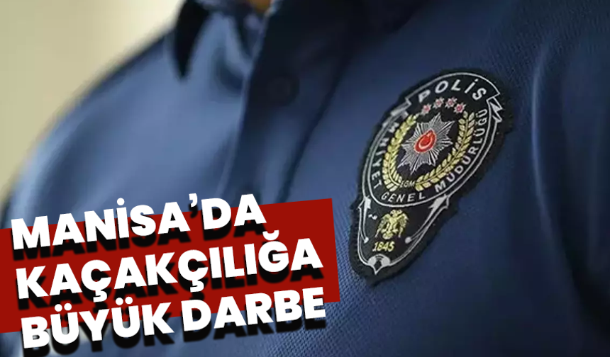 Manisa’da Kaçakçılığa Büyük Darbe: 1 Ayda Milyonlarca Makaron Ele Geçirildi