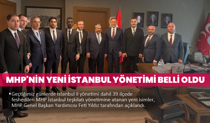 MHP yeni dönem: İl yönetimi açıklandı