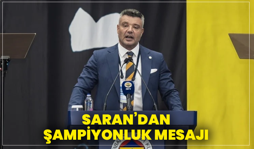 Saran’dan Şampiyonluk Mesajı: “Hala İnanıyorum”