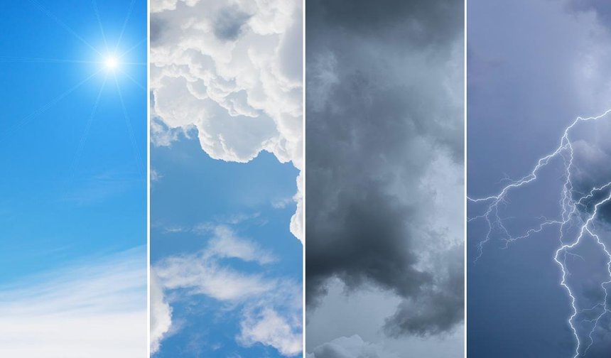 Manisa’da Hava Parçalı Bulutlu, Doğu Kesim Sağanak Yağışlı