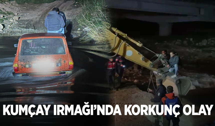 Saruhanlı’da Kumçay Irmağı’nda Korku Dolu Anlar: Mahsur Kalan Vatandaşlar Kurtarıldı