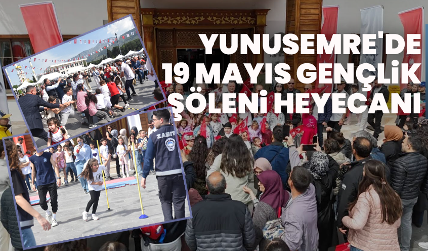 Yunusemre'de 19 Mayıs Gençlik Şöleni Heyecanı