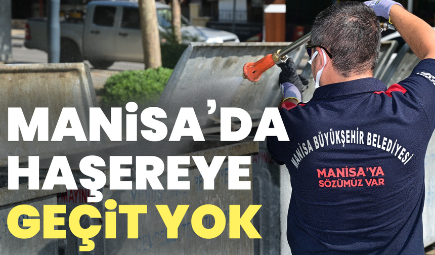 Büyükşehir’den Çöp Konteynerlerinde Temizlik ve İlaçlama Seferberliği