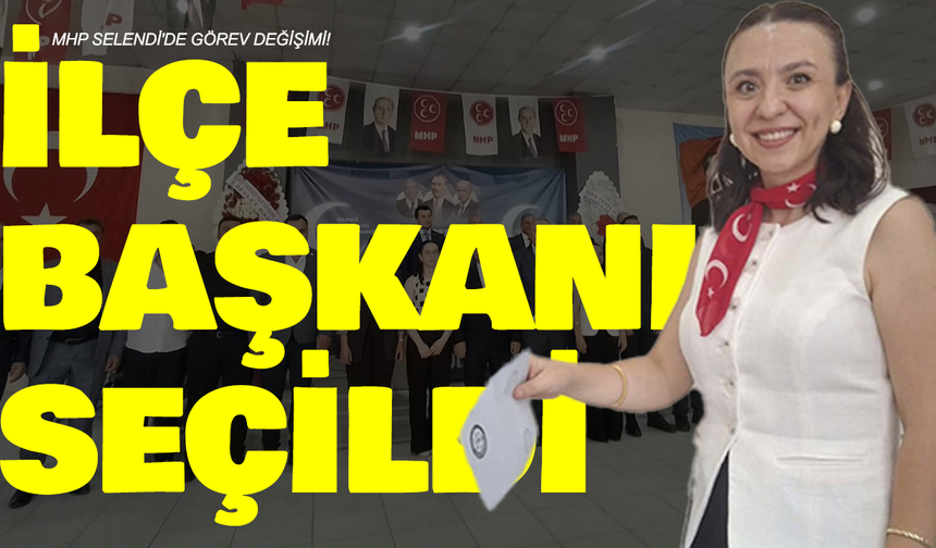 MHP Selendi'de Görev Değişimi! İlçe Başkanı Seçildi