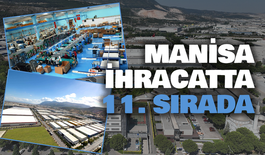 Manisa İhracatta 11. Sırada
