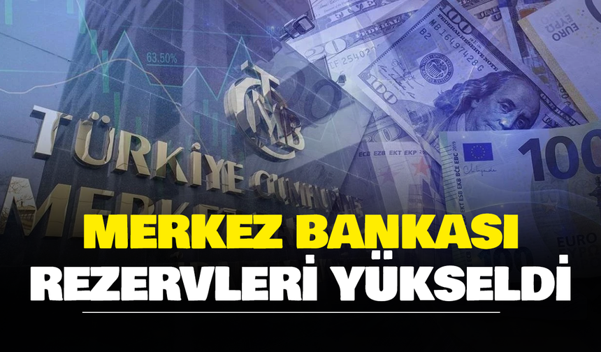 Merkez Bankası Rezervleri 164,4 Milyar Dolara Yükseldi
