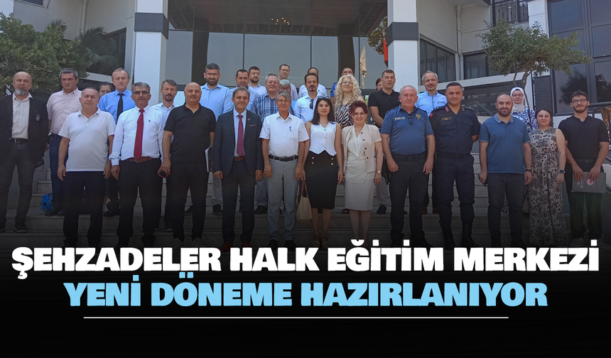 Şehzadeler Halk Eğitim Merkezi Yeni Döneme Hazırlanıyor