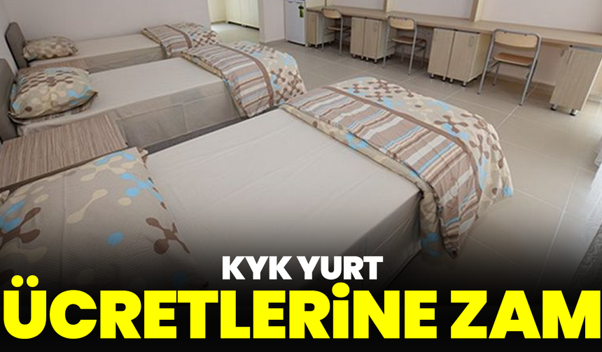KYK yurt ücretlerine zam: Yeni dönem fiyatı belli oldu