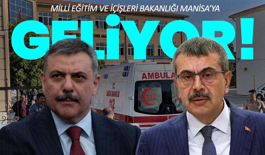 İki Bakan Turgutlu’ya geliyor: Saldırı yerinde incelenecek