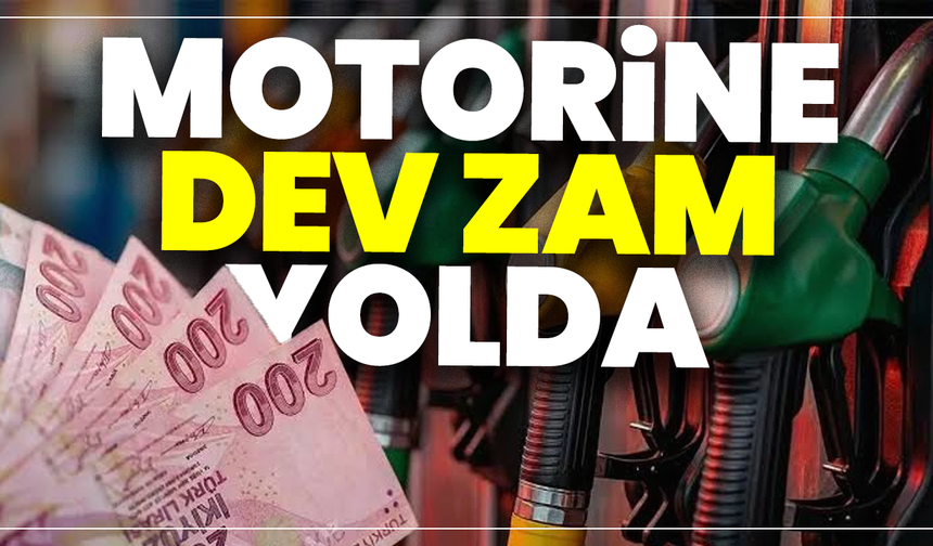 Motorine dev zam yolda