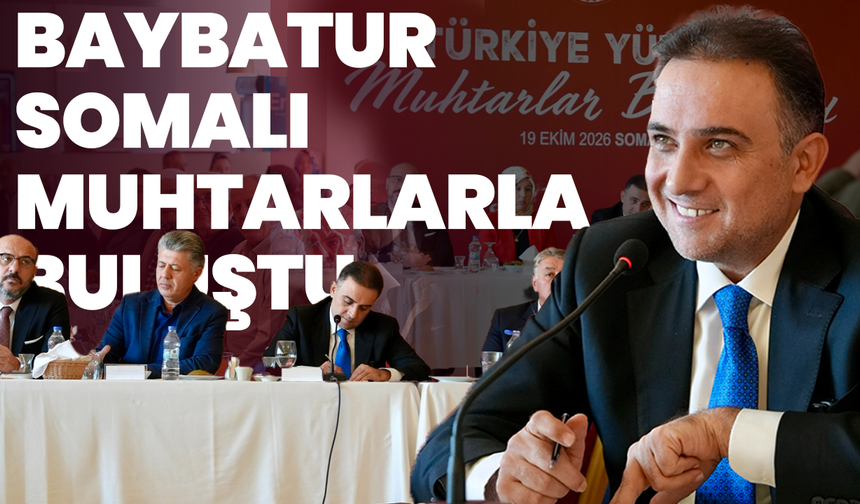 Milletvekili Baybatur, Soma’da Muhtarlarla Bir Araya Geldi