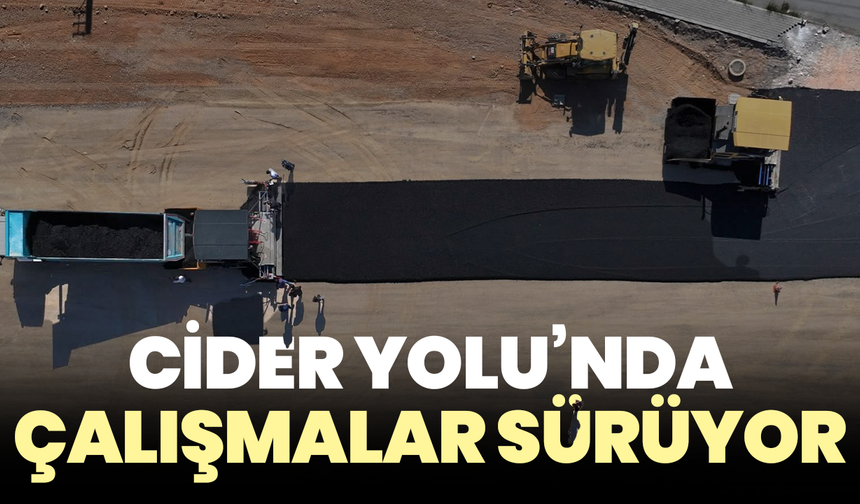 Manisa Trafiğini Rahatlatacak Cider Yolu’nda Çalışmalar Sürüyor