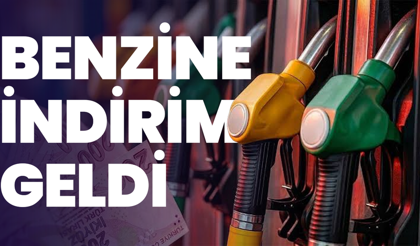 Benzine 4,30 liralık indirim geldi