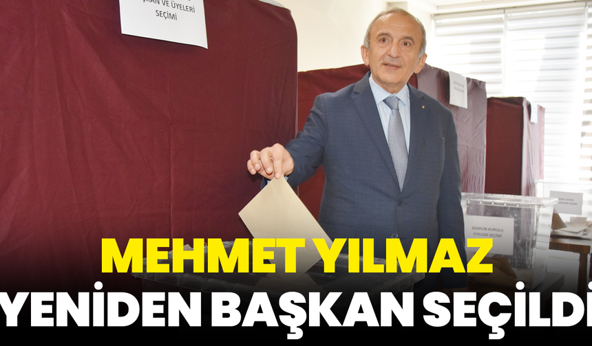 Manisa TSO’da Mehmet Yılmaz yeniden başkan seçildi