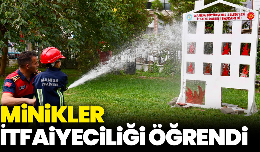 Yunusemreli Minikler İtfaiyeciliği Öğrendi